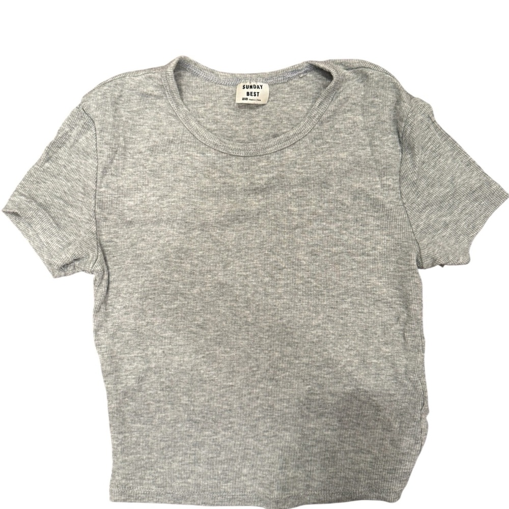 Sunday Best Heather Gray Tee